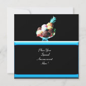 INVITATION FÊTE D'ANNIVERSAIRE DE CRÈME DE GLACE 2 (Dos)