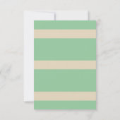 Invitation Fête d'anniversaire de crocodile (Dos)