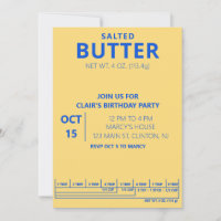Fête d'anniversaire de cuisine de fête du Beurre