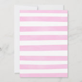 Invitation Fête d'anniversaire de Donut modifiable (Dos)