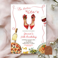 Fête d'anniversaire de femme adulte La Dolce Vita