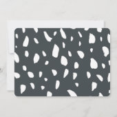 Invitation Fête d'anniversaire de ferme amusante (Dos)