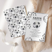 Invitation Fête d'anniversaire de football