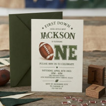 Fête d'anniversaire de football de première année 