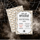 Invitation Fête d'anniversaire de Kawaii Halloween