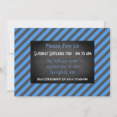 Invitation Fête d'anniversaire de la bataille sur l'eau (Dos)