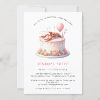 Fête d'anniversaire de la bouillabaisse de crevett