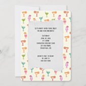 Invitation Fête d'anniversaire de la collection de cocktails (Devant)