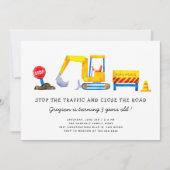 Invitation Fête d'anniversaire de la construction (Devant)