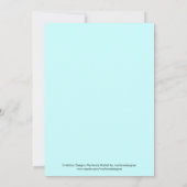 Invitation Fête d'anniversaire de la Crème de glace Cone (Dos)