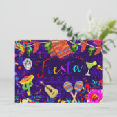 Invitation Fête d'anniversaire de la fête Cinco De Mayo (Debout devant)