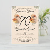 Invitation Fête d'anniversaire de la Fête de la Fleur de Fleu (Debout devant)