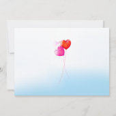 Invitation Fête d'anniversaire de la fille de la corde à saut (Dos)