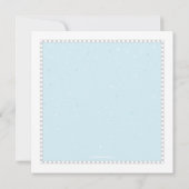 Invitation Fête d'anniversaire de la Fille Funky Ice Sking (Dos)