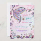 Invitation Fête d'anniversaire de la Mer (Devant)