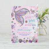 Invitation Fête d'anniversaire de la Mer (Debout devant)