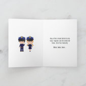 Invitation Fête d'anniversaire de la police (Intérieur)