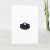 Invitation Fête d'anniversaire de la police (Dos)