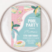 Invitation Fête d'anniversaire de la poule