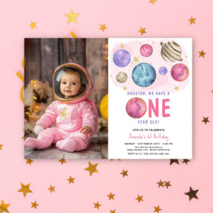 Invitation Fête d'anniversaire de la première année de la fil