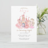 Invitation Fête d'anniversaire de la princesse (Debout devant)