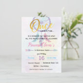 Invitation Fête d'anniversaire de la princesse de Bohême (Debout devant)