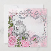 Invitation Fête d'anniversaire de la princesse royale (Dos)