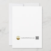 Invitation Fête d'anniversaire de Ladybug (Dos)