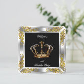 Invitation Fête d'anniversaire de l'Argent Noir du Prince Kin (Debout devant)