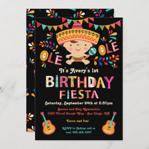 Invitation Fête d'anniversaire de l'art populaire mexicain