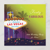 Fête d'anniversaire de Las Vegas