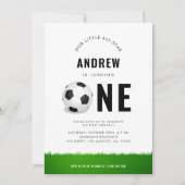 Invitation Fête d'anniversaire de l'enfant du 1er anniversair (Devant)