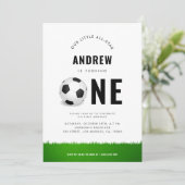 Invitation Fête d'anniversaire de l'enfant du 1er anniversair (Debout devant)