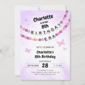 Invitation Fête d'anniversaire de l'époque de l'amitié Bracel (Devant)