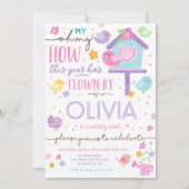 Invitation Fête d'anniversaire de Little Bird (Devant)