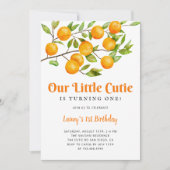 Invitation Fête d'anniversaire de Little Cutie (Devant)