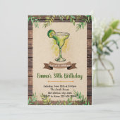 Invitation Fête d'anniversaire de Margarita (Debout devant)
