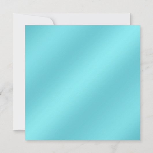 Invitation Fête d'anniversaire de mariage de 50 ans bleu sarc (Dos)