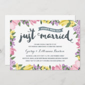 Invitation Fête d'anniversaire de mariage de 70 ans | Botaniq (Devant / Derrière)