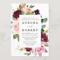 Fête d'anniversaire de mariage Rose Pêche Or Bourg