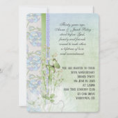 Invitation fête d'anniversaire de muguet (Devant)