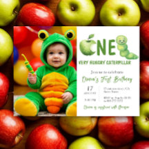 Fête d'anniversaire de One Very Hungry Caterpillar