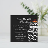 Invitation Fête d'anniversaire de Over Hill (Debout devant)
