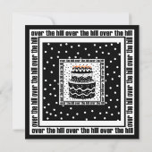 Invitation Fête d'anniversaire de Over Hill (Dos)