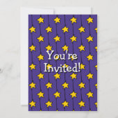 Invitation Fête d'anniversaire de Panda Magicien Mignon (Dos)