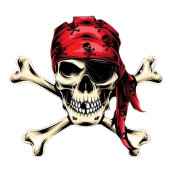 Invitation fête d'anniversaire de pirate épique