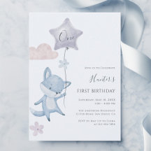 Fête d'anniversaire de premier anniversaire de gar