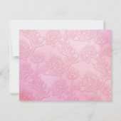 Invitation Fête d'anniversaire de princesse de conte de fées (Dos)
