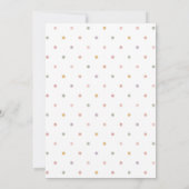 Invitation Fête d'anniversaire de princesse de conte de fées (Dos)