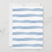 Invitation Fête d'anniversaire de requins (Dos)